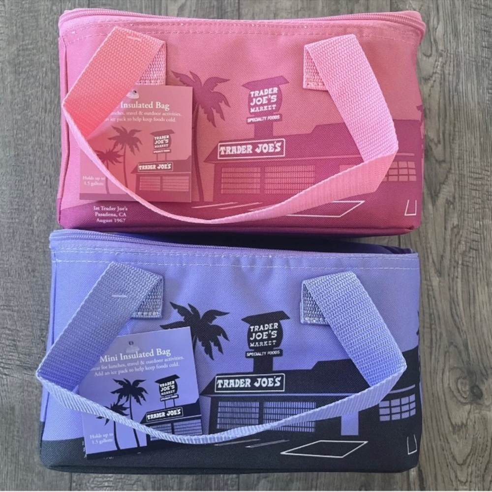 Bundle of two Trader Joe’s insulated bags